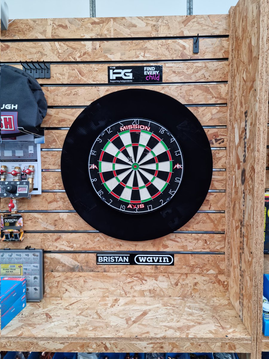 SmarterNhampton's tweet photo. Up until the 12th we are taking part in the IPG fundraiser campaign for Missing People. Come on down and have a go. Score 90 with 3 darts to be entered. #FindEveryChild https://t.co/yvhiGahlNN