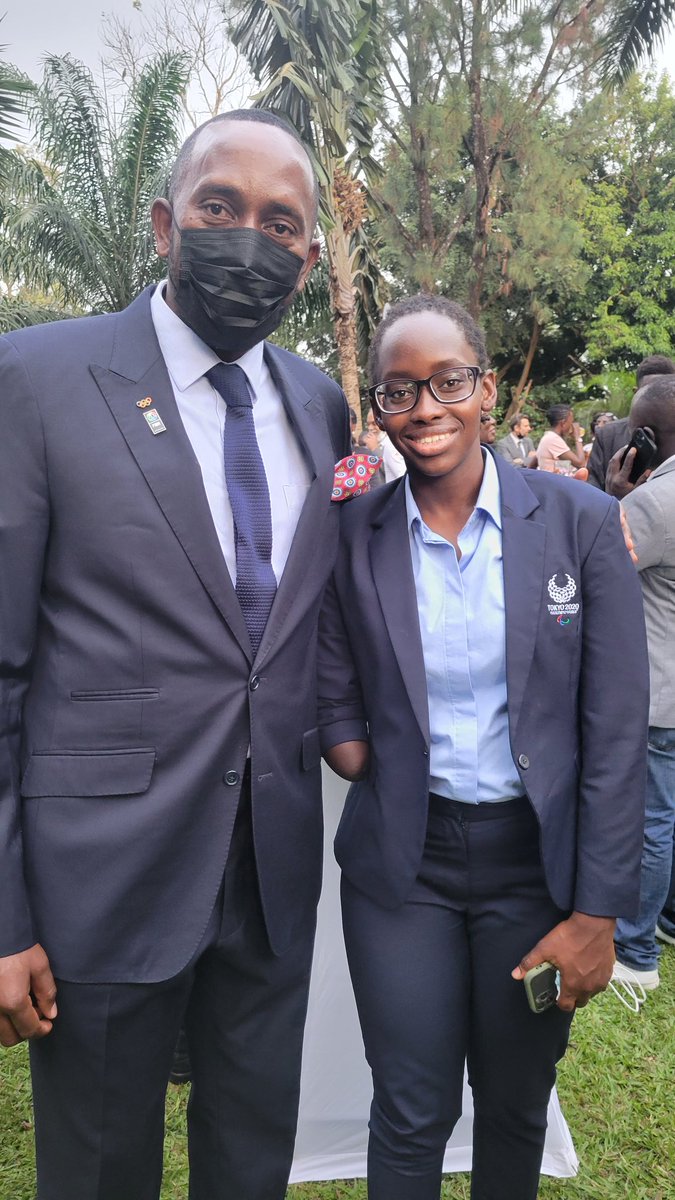 HusnahKukundak1's tweet photo. I was honored to be invited to celebrate the International Day of sports for development and Peace at @FrenchEmbassyUg Sports men and Women get together thank you @UN and @JaAniambossou for the special treat.

#sportsfordevelopmentandpeace
#changestartswithsport https://t.co/YAWIrOUe4J