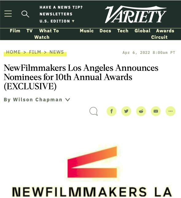 fbd_film's tweet photo. AN HONOUR⚡️Fall Back Down⚡️is nominated by NewFilmmakers Los Angeles @NFMLA for 
— Best Feature Film  
— Ola Kostet for Best Score
   
@AadilaDosani @TheAndrewDunbar @hijackylai @OmariAkilNewton &amp; more
   
@Variety: https://t.co/DH28iv3fvs https://t.co/CinDJyf2lK