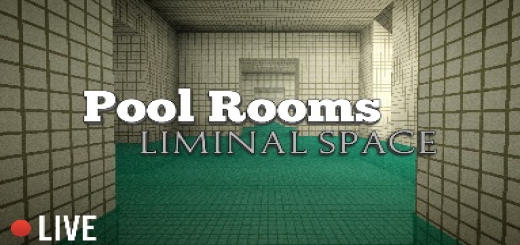 Poolrooms, Backrooms - Liminal Space Minecraft