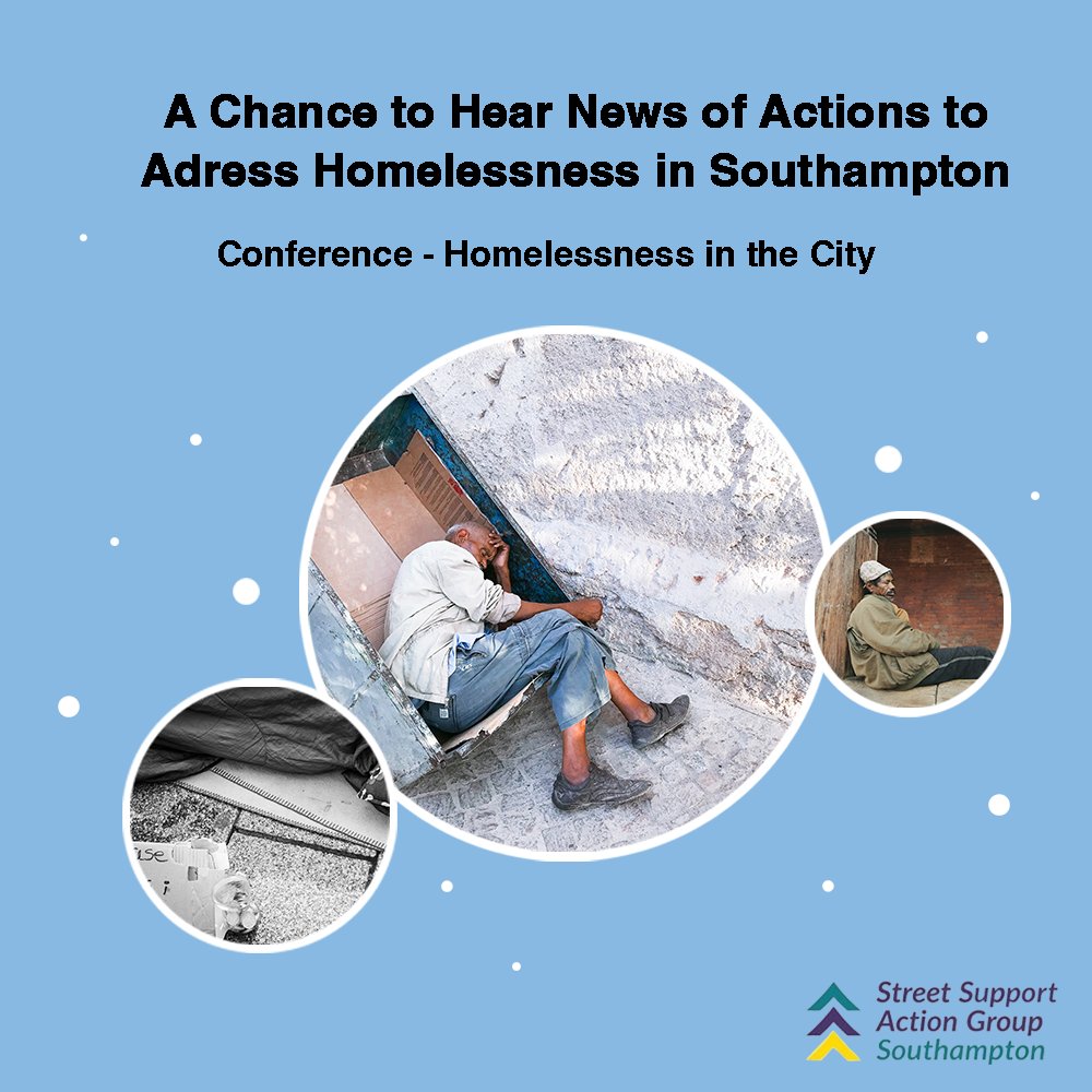 StreetSupportA2's tweet photo. Join us for our Homelessness in the City Southampton
2022 update on 8 June from 4.30pm to 6.30pm.

To join click here 👉 https://t.co/WqEgqgEoaR https://t.co/LEuS0YGjYZ