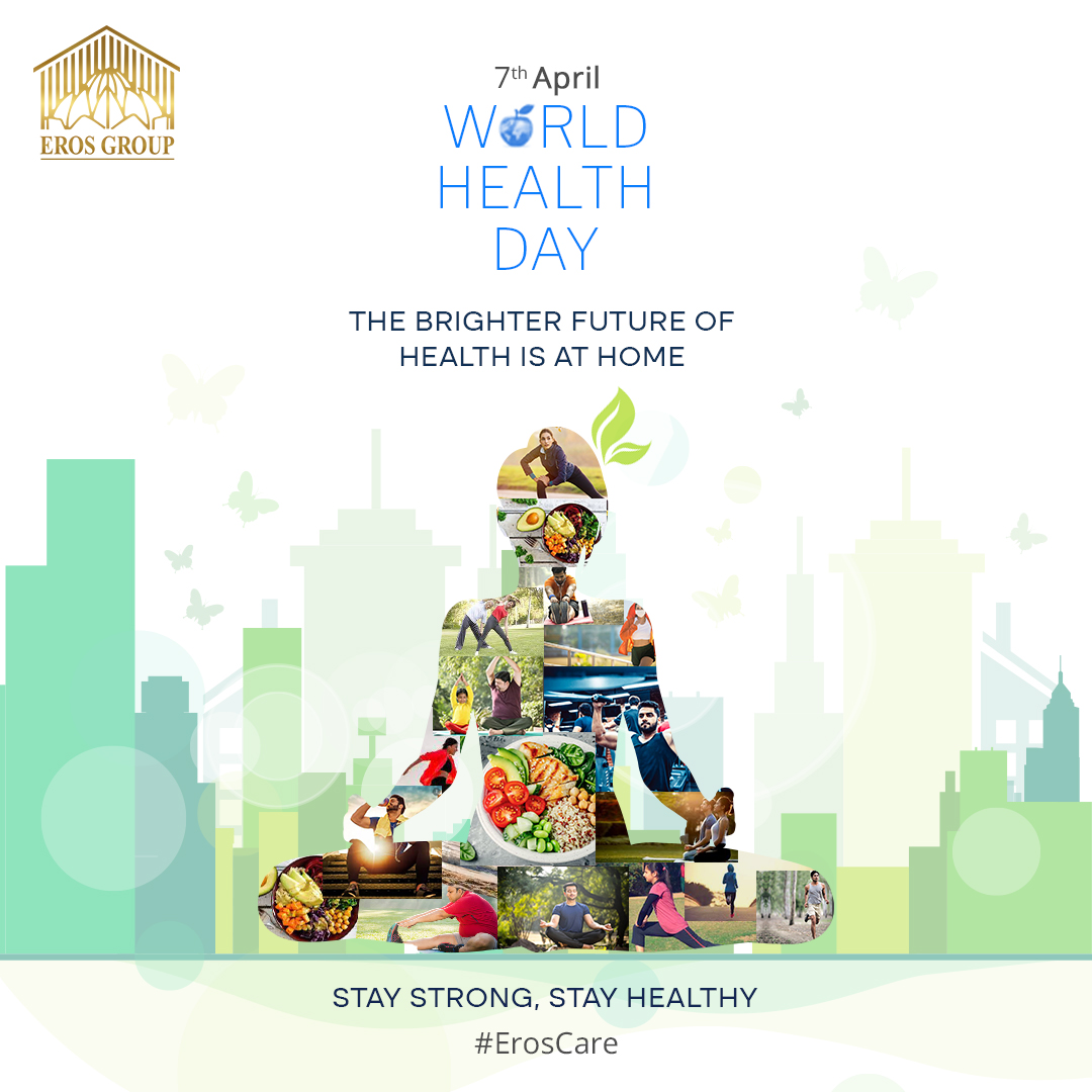 group_eros's tweet photo. #WorldHealthDay2022
A fit body, a calm mind and a house full of love. These things cannot be bought – they must be earned. On this #WorldHealthDay EROS Group wishes good health and peace for everyone.
#eroscare #erosgroup #heathcare #healthandsafety #healthandwellness #behealthy https://t.co/sc1gbZxjT8