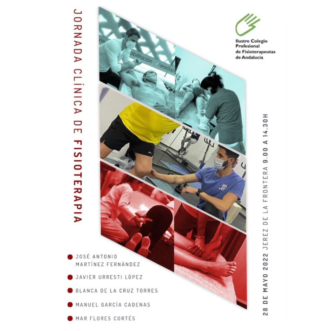 💥 ¡Ya es oficial, tenemos el cartel! ¡ Nos vemos en mayo! 💥

☝🏻En la Jornada Clínica de Fisioterapia en el Hipotels Sherry Park organizado por el #ICPFA 

¿Cuándo y dónde nos veremos? ⤵️

    🗓  28 de mayo 
    📍Jerez de la Frontera 
    🕘 9.00 a 14.30 H

(1)