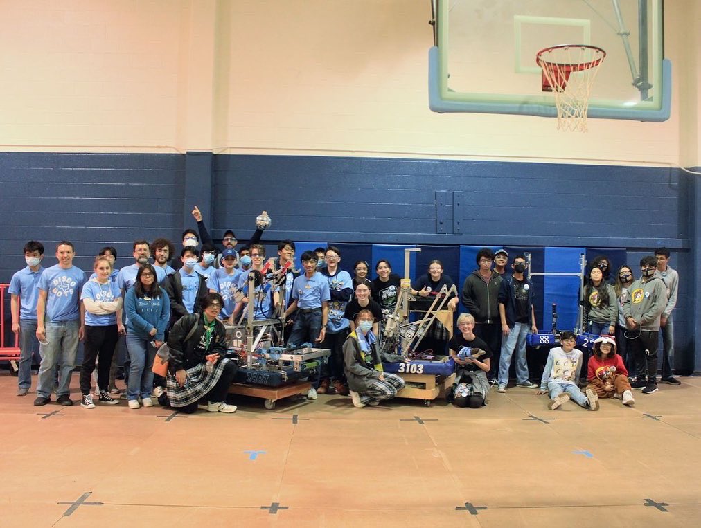 IronPlaid's tweet photo. Next stop: State Competition!

After competing for the past two weekends at the Pasadena Event #1 and #2, we 5th alliance and 3rd seed alliance captain, respectively. We’re currently ranked #36 in Texas! 

#frcrobotics #frc #statecomp #firstlikeagirl #girlsinstem https://t.co/Kv75RyiAMA