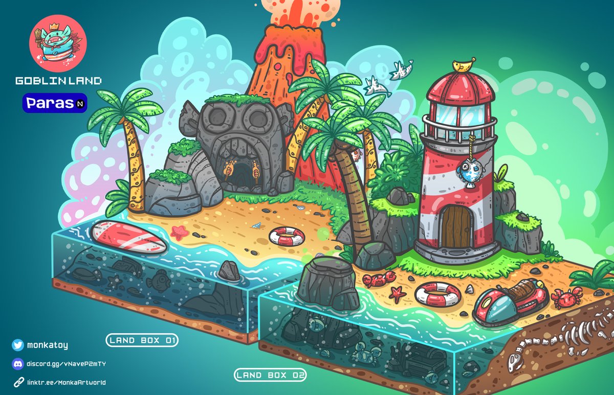 Giveaway Land Box on Paras
8 Apr 2022 🌴Giveaway LandBox01
12 Apr 2022 🌴Giveaway LandBox02
23 Apr 2022 🌴 Giveaway LandBox03
More information can be found on discord.
👉 discord.gg/vNaveP2mTY
Paras
👉 paras.id/monkatoy.near/…
#nftart #NFTdrops  #paras  #NFT  
<a href="/ParasHQ/">Paras</a>