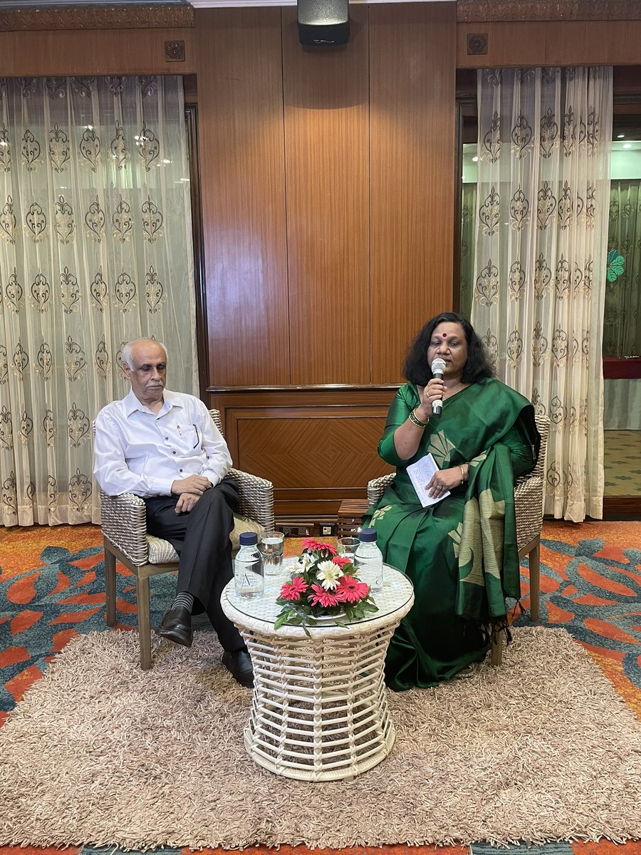 A soulful conversation with  Tarun Kanti Mishra  , <a href="/aakhar_east/">Aakhar</a>  #Bhubaneswar today! <a href="/FoundationPK/">Prabha Khaitan Foundation</a> <a href="/MayfairResorts/">Mayfair Hotels</a> <a href="/ehsaaswomen/">EHSAAS</a>