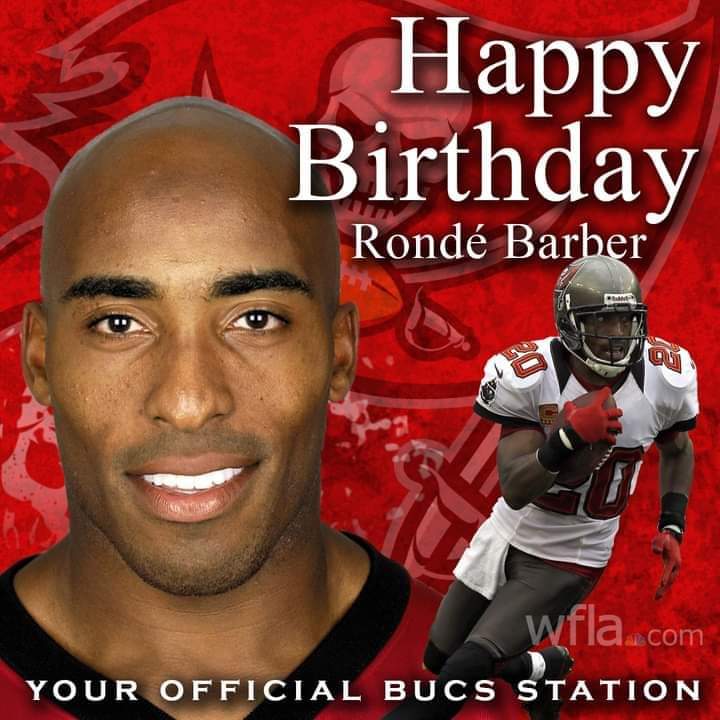 Happy Birthday  Ronde Barber            