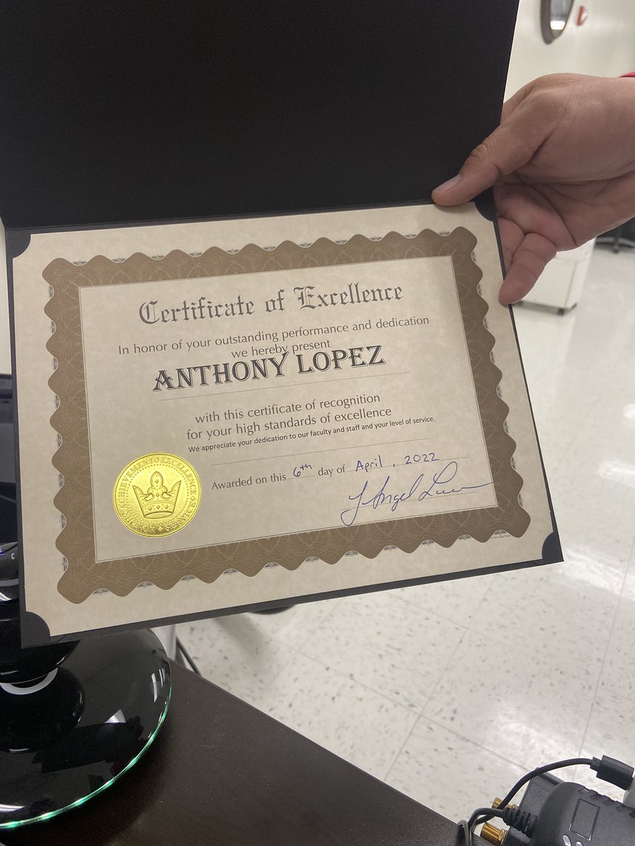 What good work from our Tech at Miller being recognized by the campus