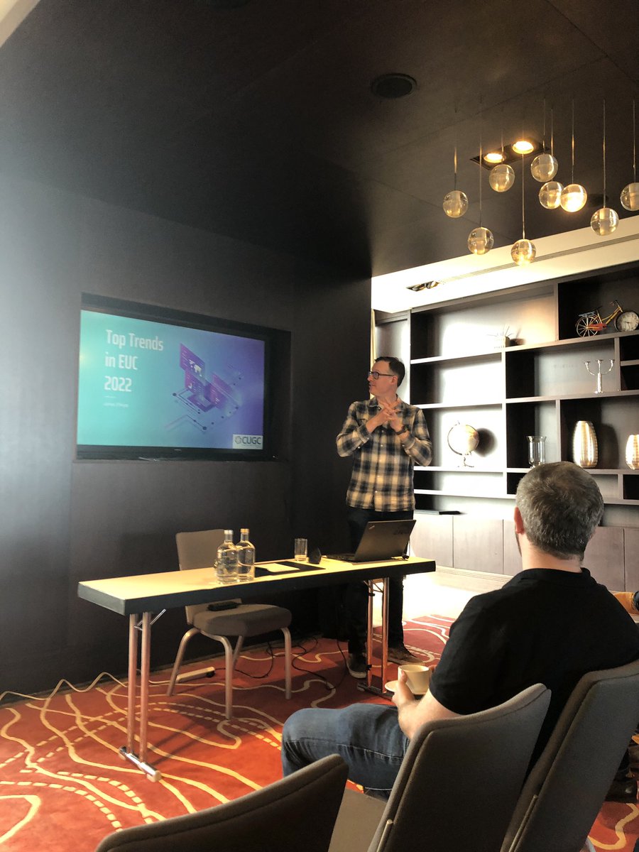 Kicking off the first <a href="/iecitrixug/">Irish Citrix UG</a> meeting of the year with <a href="/jamesoregan/">James B O'Regan</a> talking EUC trends…