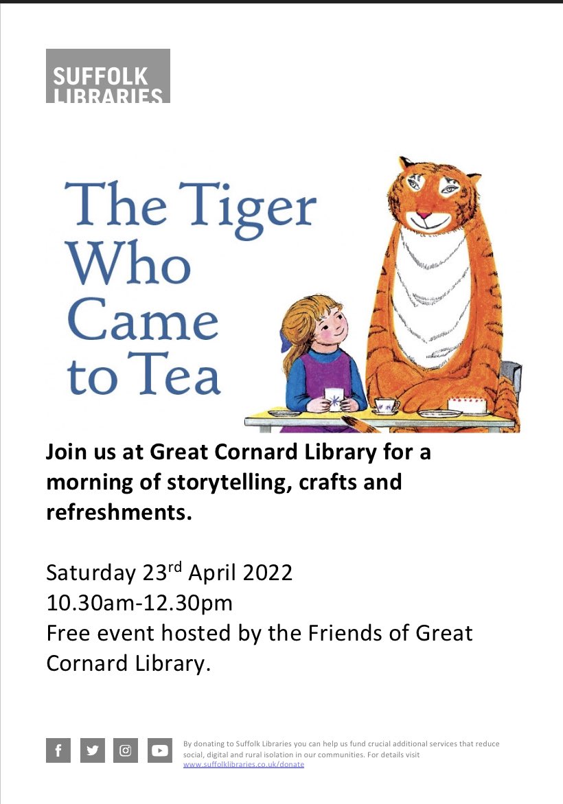 GCornardLibrary's tweet photo. #greatcornardlibrary #familyfun https://t.co/VoH8YL9R9s