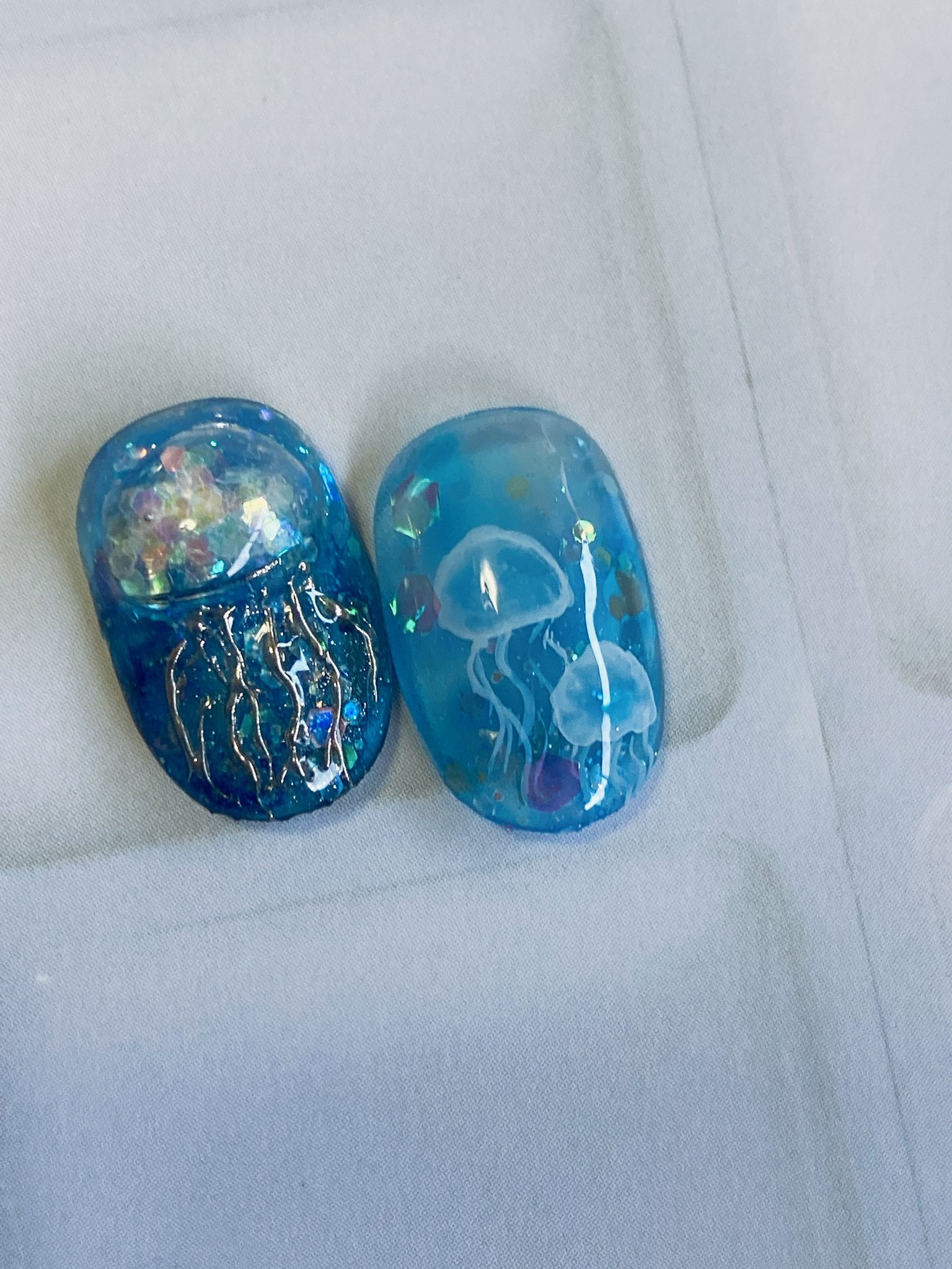 Privatenail Salon Nixis クラゲネイル 水族館 トレンドネイル クラゲネイル T Co 8bntmyeiqc Twitter