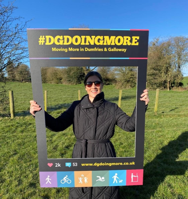 dgcouncil's tweet photo. Isla Gibson is a Sustrans Project Officer focusing on Workplace Engagement
βDoing More walking while working from home keeps me energised and productive!β
Every step counts #DGDoingMore
For more information on our DG Doing More campaign visit https://t.co/i0HSTCpUU3 https://t.co/jwzaSqSUA1