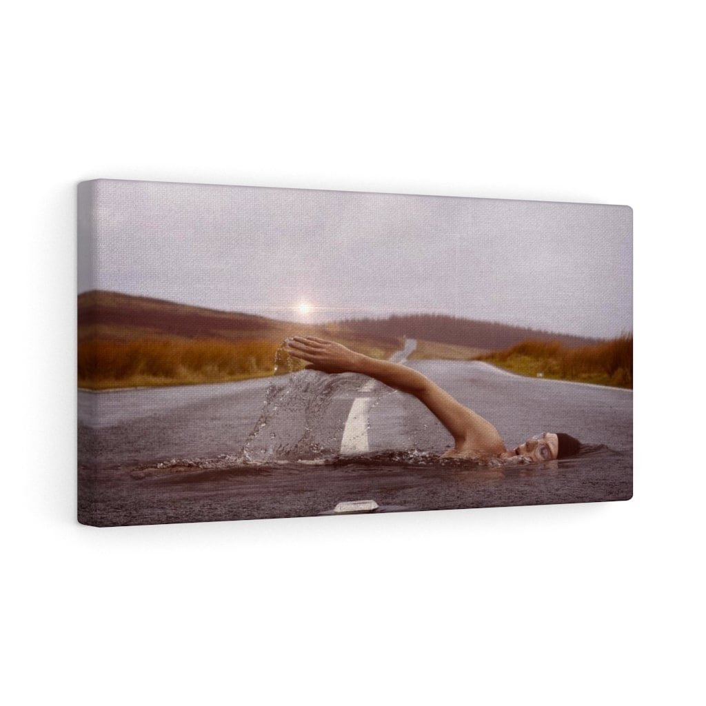 EarthInCanvas's tweet photo. So happy to share the latest item from our #etsy shop: The Surreal Swim Canvas Wrap https://t.co/o3PiHov1tq | This print is one of our favourite pieces and we really hope you guys love it too! #canvas #art #swim https://t.co/Wp8OL9d2x3