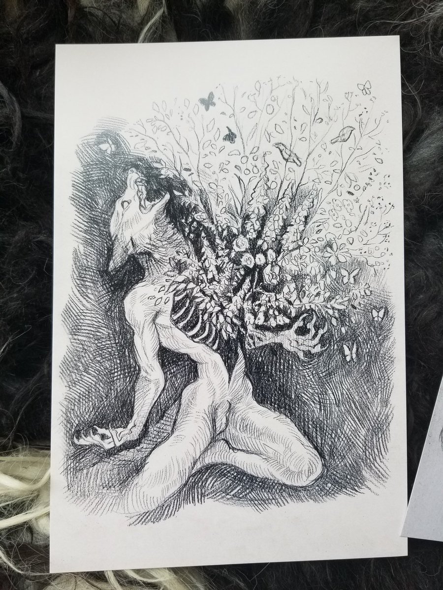 I have new prints on thick shiny cardstock :3 