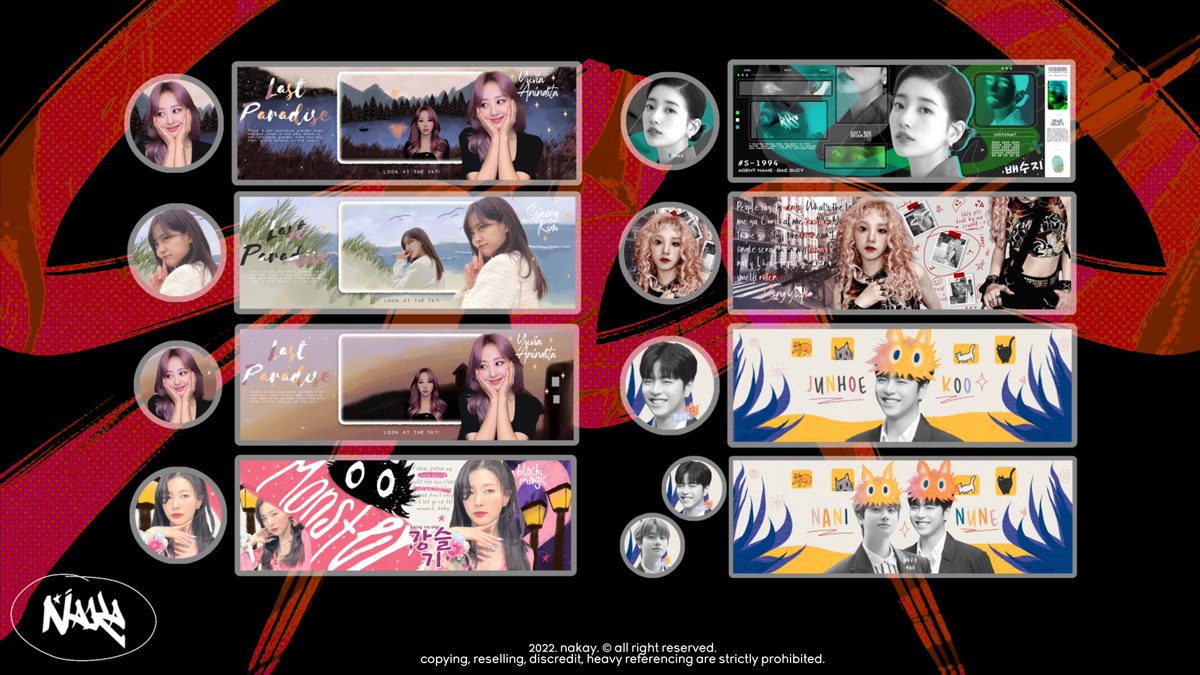 GIVEAWAY ALERT. 🌟

Sebelum open, aku mau GA katalog2 baru ini buat 6 orang, syaratnya cuma follow aku, retweet tweet ini dan retweet layout yang kamu mau! Yg mau mutualan bisa like juga yaa.

Btw ini end sebelum aku open, so good luck! 

#zonaba #zonabu