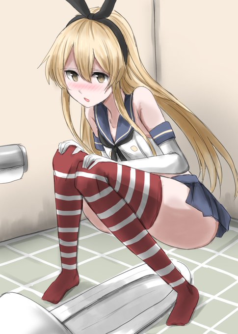 おトイレ島風ちゃん。 