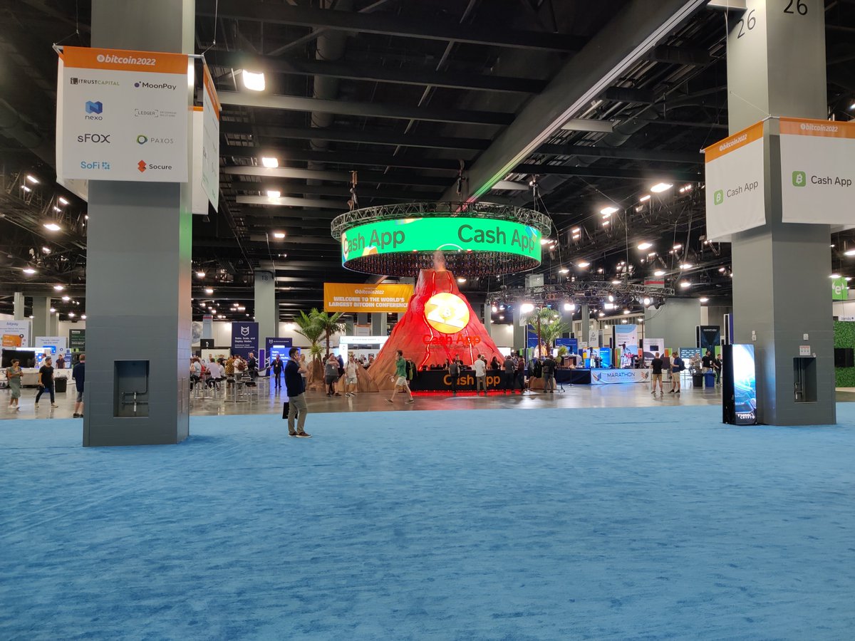 theiecryptoshow's tweet photo. For a better tomorrow 
#Bitcoin #Bitcoin2022Miami #Bitcoin2022 @CashApp https://t.co/5oFmDGzzZI