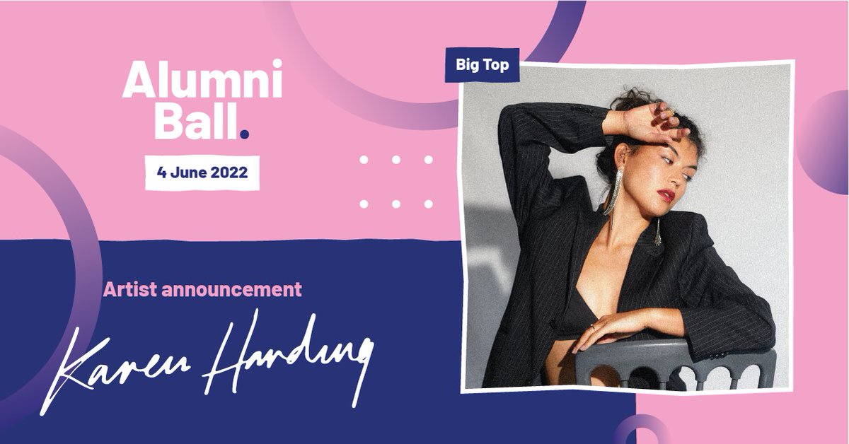 SURHUL's tweet photo. Next up, headlining the Big Top at this year's Alumni Ball is the ever so talented @KarenHarding! After launching her smash top 10 debut single βSay Somethingβ, she's been on a mission to deliver nothing but house bangers ππΌ Get pumped, we already are π #RHSummer https://t.co/AGA3s1myXo