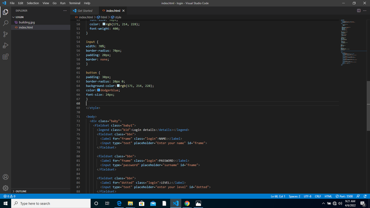 dedoyinsusanne's tweet image. Today's work 🥰...
Wish me well...
@mzienetsystems @samzyconcepts_ @SheCodeAfrica
#upcomingprogrammer
#proudlyfrontenddesigner