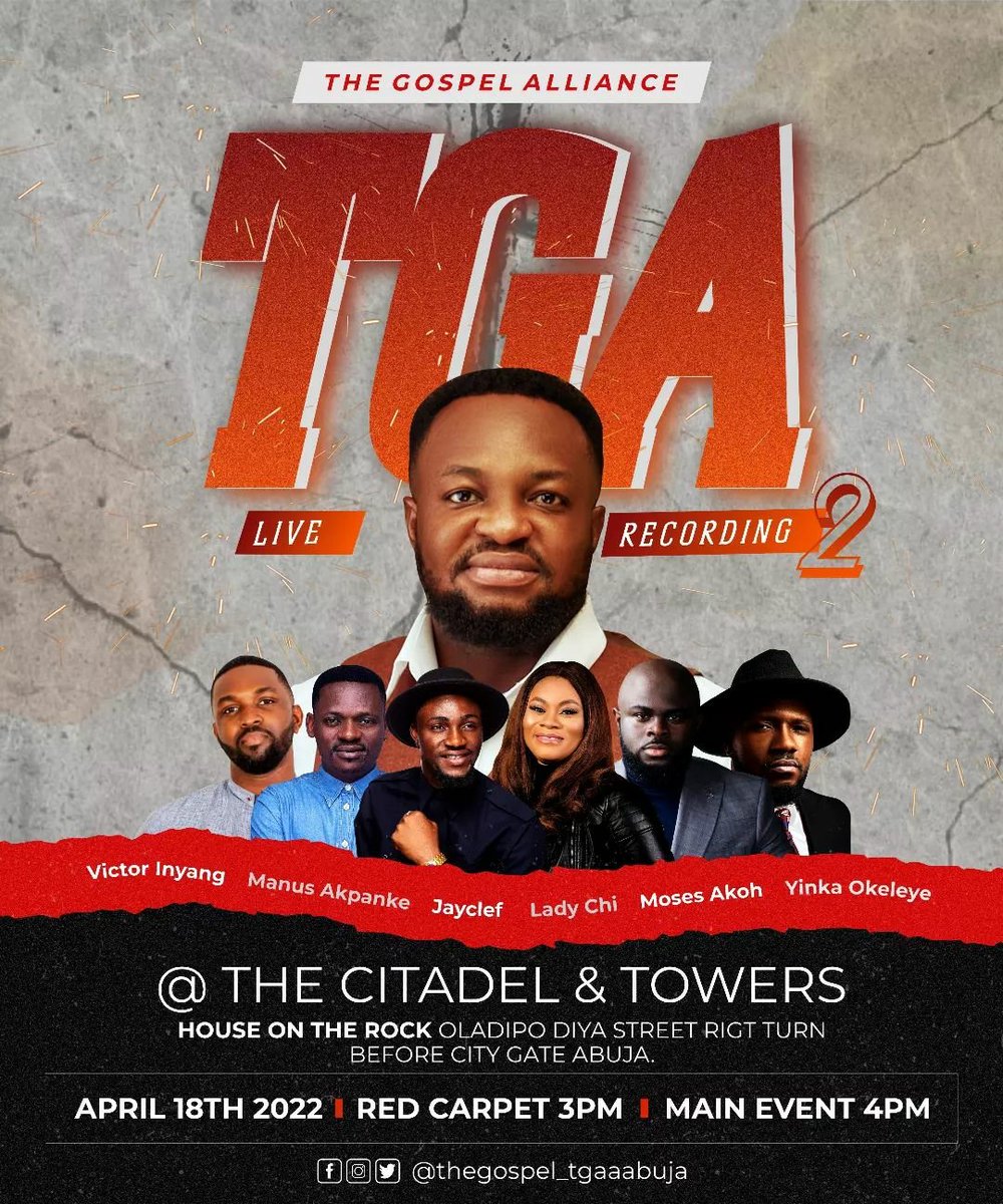 victorrinyang's tweet photo. Join me and all the anointed voices on this project. It's going to be glorious. 
#tga2 #soundofmyworship #liveworship
#liveconcert #abujaeventsupdate #gospelministration #gospelartistes #houseontherock #theworshipexperience #worshipwithoutborders. https://t.co/3QmFU4Z2zE