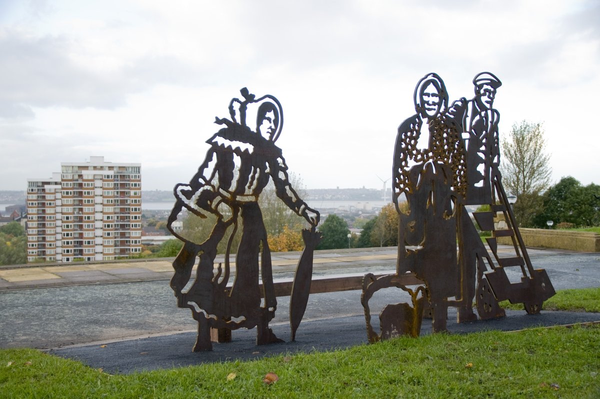 CultureLPool's tweet photo. #Community | Do you recognise these local heroes? #KittyWilkinson #ToffeeLady + a local dock worker...do you know someone who should be immortalised in art in your area? Nominate them today with @SustransNorth ๐ฒ ๐ https://t.co/Cc2vfvL3Dt
#PortraitBenches #JubileeHeroes https://t.co/ZkhCFzO2Z5