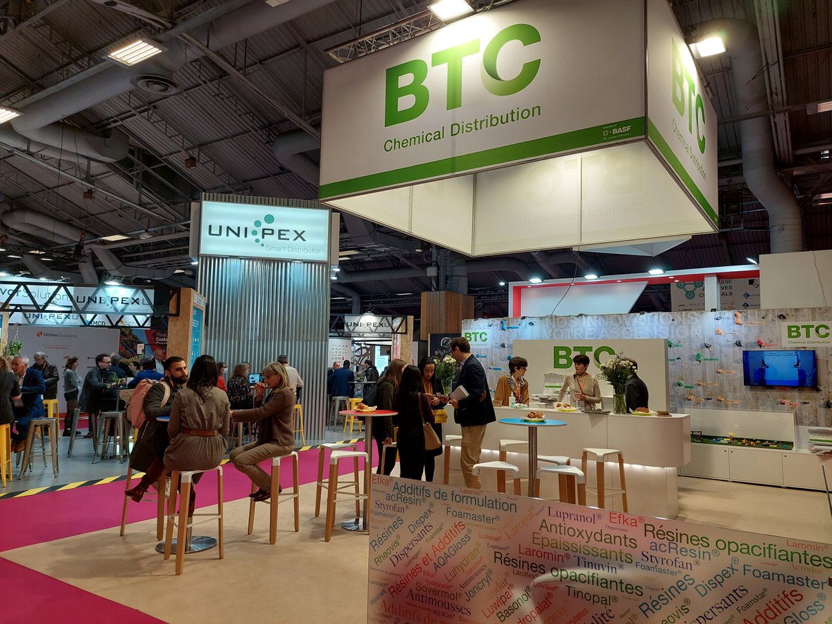 BTC_EuropeFrBnl's tweet photo. Nous remercions nos très nombreux clients d'être passés nous voir pendant ces trois jours au salon #Eurocoat de cette année et disons : à la prochaine édition ! #BTCEurope #BASF https://t.co/t2deQpXR1V