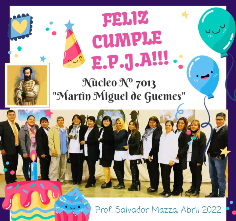 Adultosalta's tweet photo. La Dirección General de EPJA, creada por el Decreto 1156/15 el 7 de abril de 2015, celebra sus siete años de vida. ¡Un día para celebrar! https://t.co/qXhK55U1LX