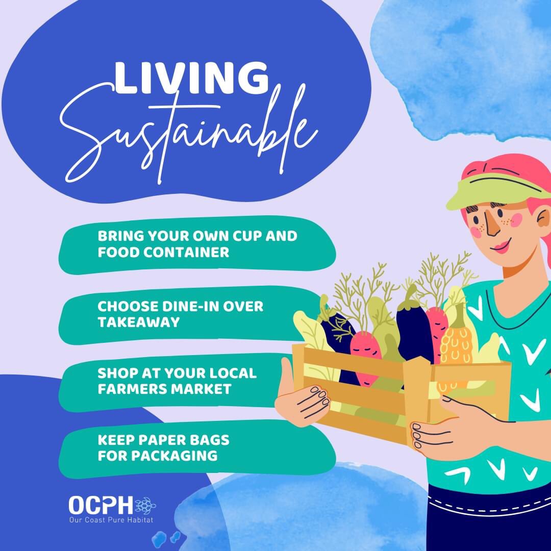 Our_Pure_Coasts's tweet photo. Are you interested in getting started with sustainable living and zero waste this year? 
These are some tips to get you started!
#OCPH #livingsustainable https://t.co/RkfvvjdWsK
