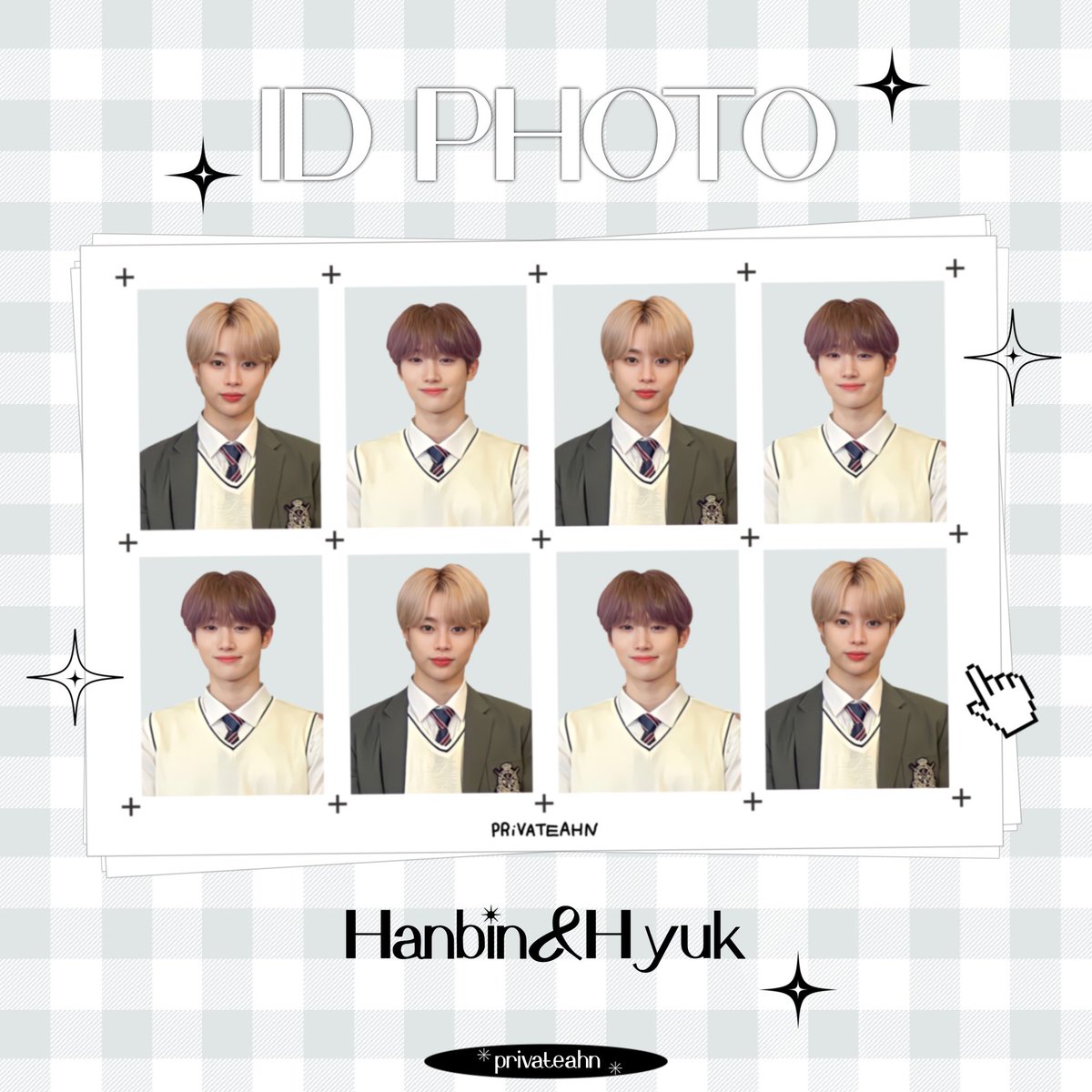 letsmejudy's tweet photo. ID PHOTO Hanbin&amp;Hyuk ver. 🤍✴️🪨

#한빈 #혁 #TEMPEST #템페스트 #HANBIN #HYUK https://t.co/HLFPiL7ojj