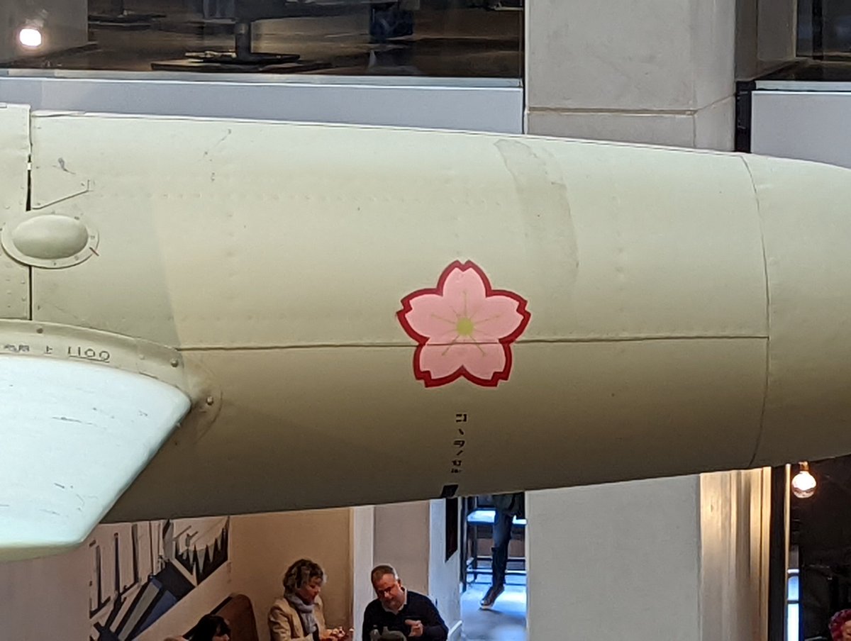 curatorian's tweet photo. Back at @I_W_M today. A quick #warwalk - a seasonal object. 

Around this time of year, all over Japan, people gather to appreciate the beauty of cherry blossom. The practice is called hanami 花見, literally 'flower viewing' 🌸🇯🇵 https://t.co/nrHZ5y0F5d