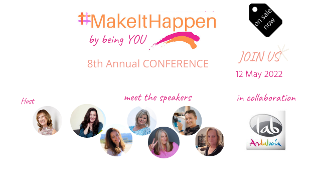 costawomen's tweet photo. Are you joining us? 
Our LIVE and in-person 8th Annual live Conference is going to take place on 12th May 2022 at @andalucialab in Marbella.
THE Conference for Business Women in Spain! 
MORE INFO, SPEAKERS &amp; BOOKING: https://t.co/y97Ya6zaSW
#makeithappenbybeingyou #beingyou https://t.co/n1tArDLH4L