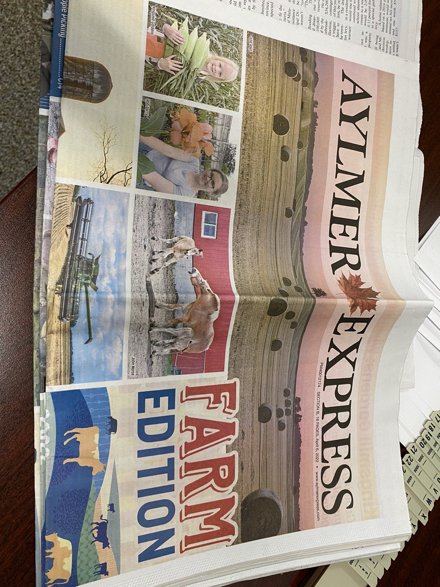 AlcoEnergyCA's tweet photo. The #FarmEdition @AylmerExpress is great again this year! So much information! Be sure to check it out! #Aylmer #Local #Farm #IGPC #ethanol https://t.co/LISavHCz12