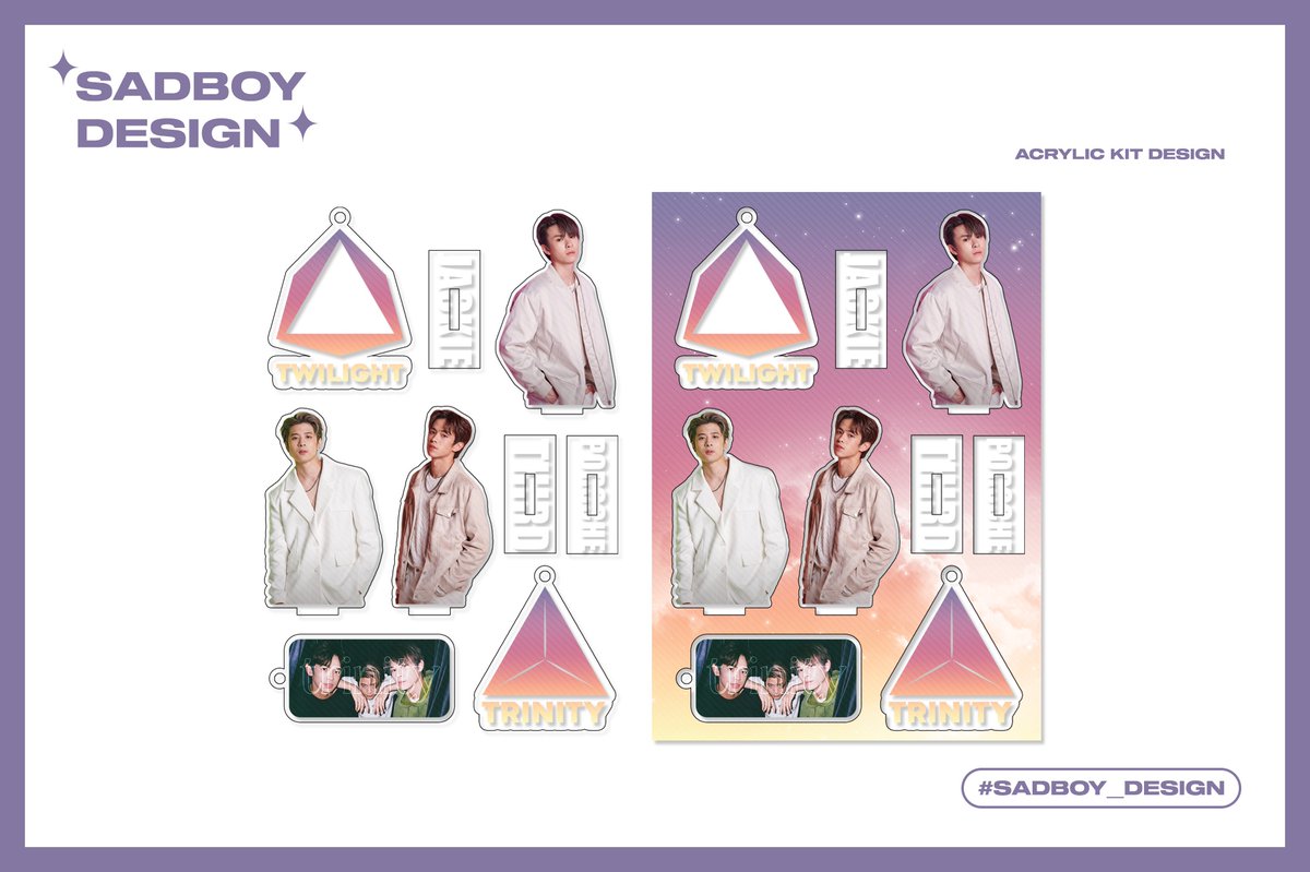 sadboydesignx's tweet photo. #sadboy_design

—

acrylic kit design

#รับออกแบบ #รับออกแบบของแจก #TRINITY https://t.co/3HixiZ6iRt