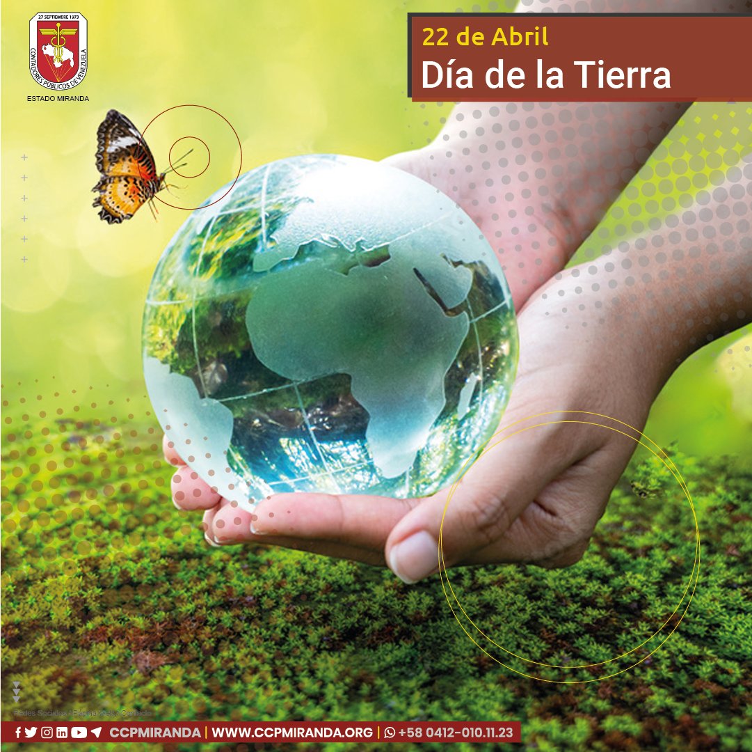 ccpmiranda's tweet photo. 22 de Abril: Día de la Tierra
#efemerides #DiadelaTierra #CuidemoselPlaneta #22abr #ccpmiranda https://t.co/lMQ8WmlgNO