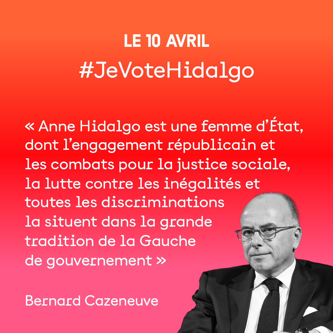 BCazeneuve's tweet photo. #JeVoteHidalgo https://t.co/tpWMaZiziW