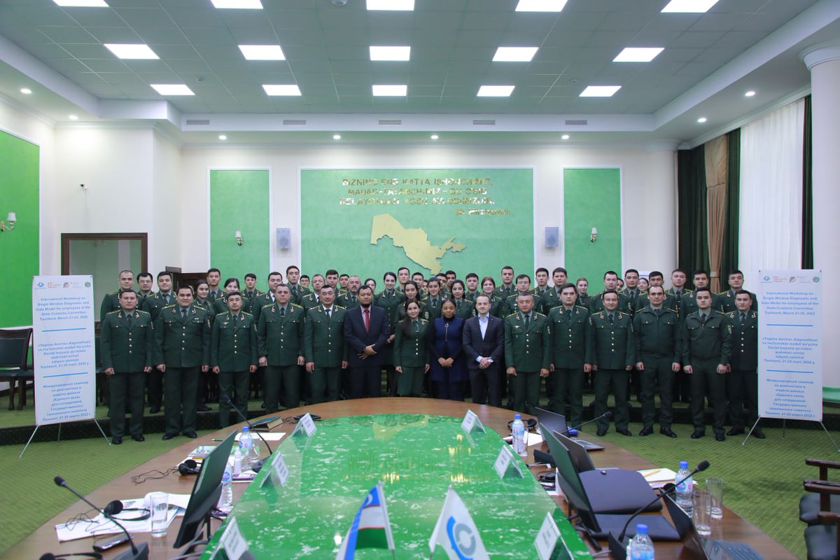 WCO_OMD's tweet photo. WCO supports Uzbekistan 🇺🇿 in enhancing its Single Window environment
 ➡️ https://t.co/muwXmgPbuC

#WCO #Customs #SingleWindow #CapacityBuilding #GTPF #SECO_WCOProgramme #DataModel #WCODataModel @MFAUZBEKISTAN https://t.co/GBTJJ1C2PF