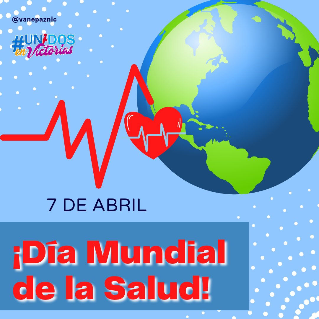 7 de abril se fundó la Organización Mundial de la Salud (OMS), organismo dedicado a atender las necesidades sanitarias a nivel mundial. A partir del año 1950, se celebra en esta fecha el Día Mundial de la Salud #UnidosEnVictorias Felicidades a todos los trabajadores de la salud