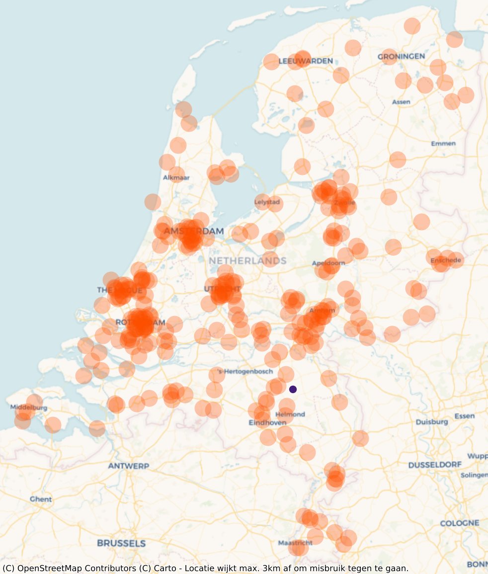 VaccinAlert's tweet photo. Op dit moment (07 April, 14:37) zijn er 1 van totaal 319 vaccinatielocaties open in Boekel (Pfizer). https://t.co/brDGh1uD0e