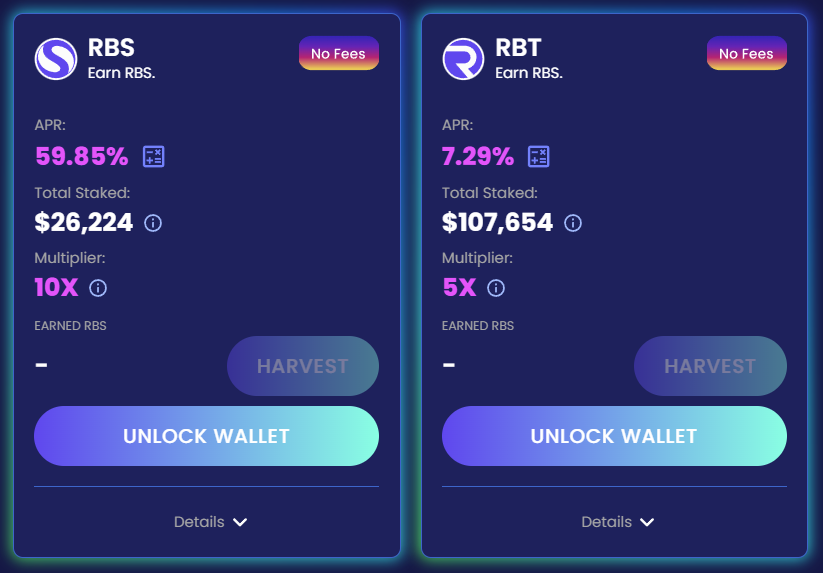 robustswap's tweet photo. $RBS rewards to all @robustswap non-native farms and pools will be discontinued in 48 hours. Please unstake your assets.

Our native farms and pools ($RBT, RBS, RBS-BUSD, RBS-BNB, RBT-BNB) are unaffected &amp; will continue to receive RBS rewards.

#BSCGems #BSC #BSCGemsAlert https://t.co/vm7KjY0XQM