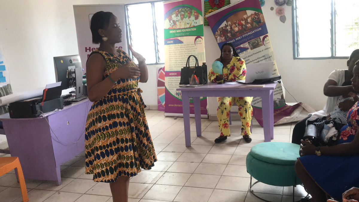 MikiFoundation's tweet photo. Today’s successful event with Nursing &amp; Expectant Mothers led to the launch of the DMF Quality of Care Network &amp; #ChildCare237 Campaign. With great childcare trainings from our Grants Officer Dr @m_mbianke, Nurse Consultant @Emily_Efeti &amp; our Public Health Intern  @kelly_menyoli https://t.co/zr62n6ZPMv