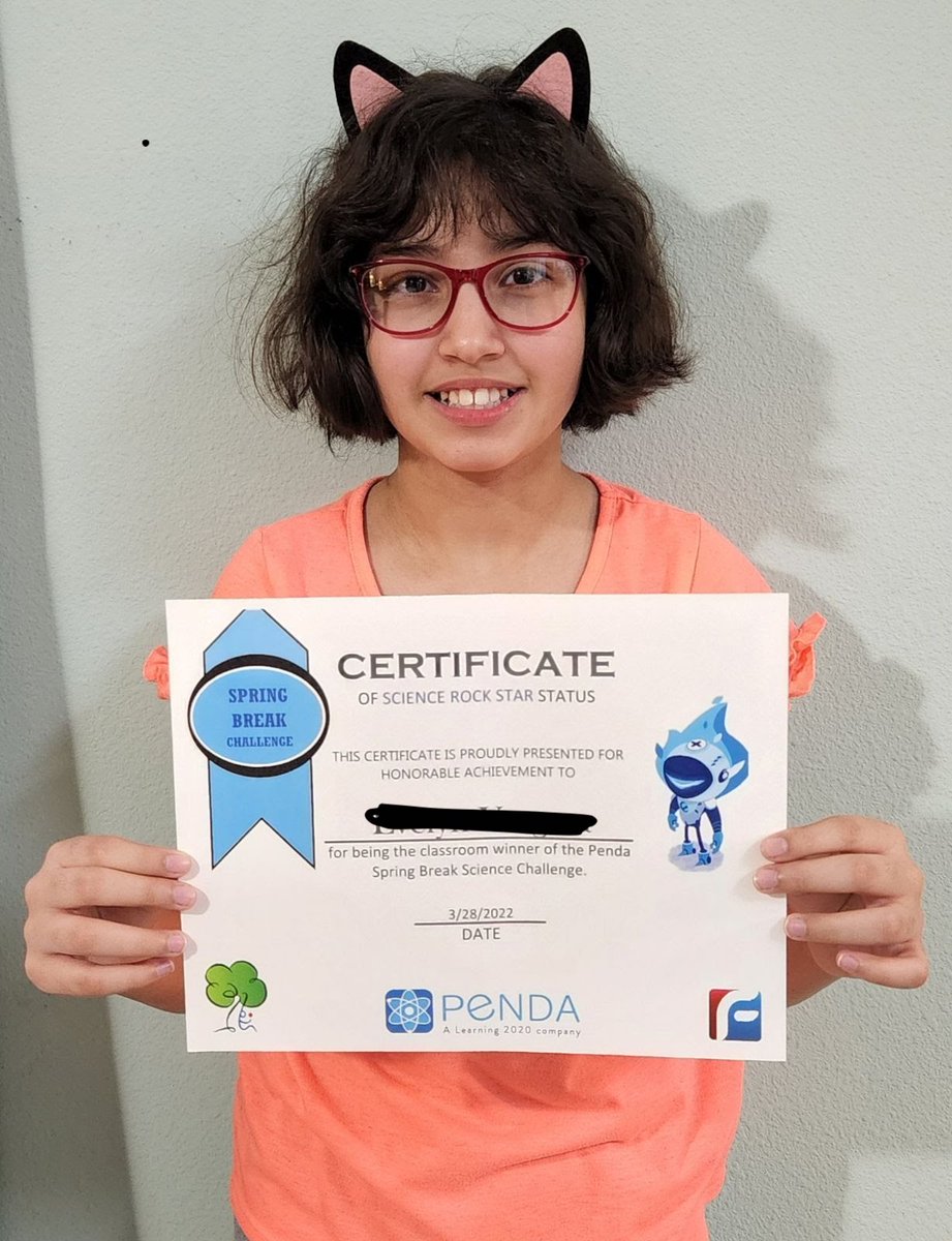 alvesheidi's tweet photo. Way to go, iFlagler 5th Grade Scientists! Keep up the great work with Penda! @PendaLearning @FlaglerSchools @iFlaglerVirtual @FlaglerTeaching @FlaglerTeaching @FlaglerEdFound https://t.co/zu2MxWxdZL