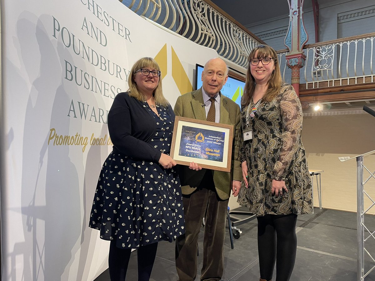 We’re thrilled to have won Independent Business of the Year at the Dorchester and Poundbury Business Awards ✨