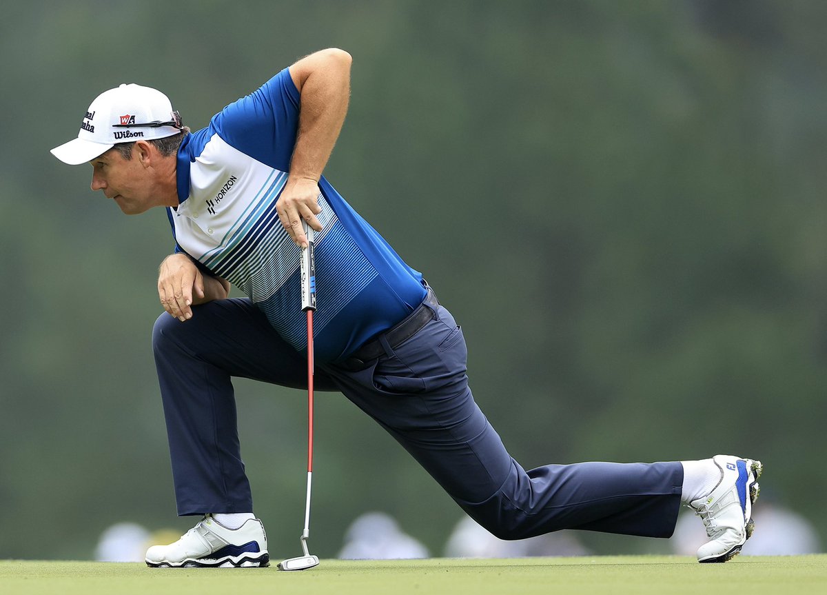 Me in front of the TV watching Tiger today.