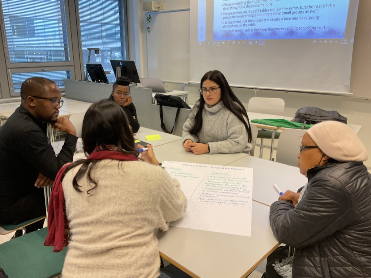 SUCSESSProject's tweet photo. This afternoon, #SUCSESSProject participants were challenged to come up with solution for #TeachingAndLearning challenges raised earlier in the week in a Learning Café exercise
#Training4SUCSESS #ErasmusPlus https://t.co/D8Ri4d4N69