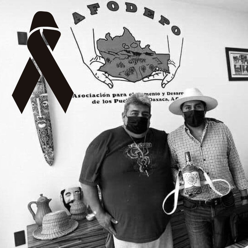 afodepoac's tweet photo. La #familia #AFODEPO está de luto, Jaime Domingo Arango nuestro representante en Ejutla de Crespo, un hombre incansable para ayudar a nuestra gente, se nos adelantó en el camino. Q.E.P.D https://t.co/QO7dBei8Hy