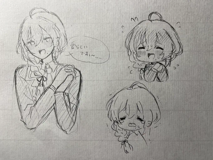 勢いだけで描いたマヨイ 