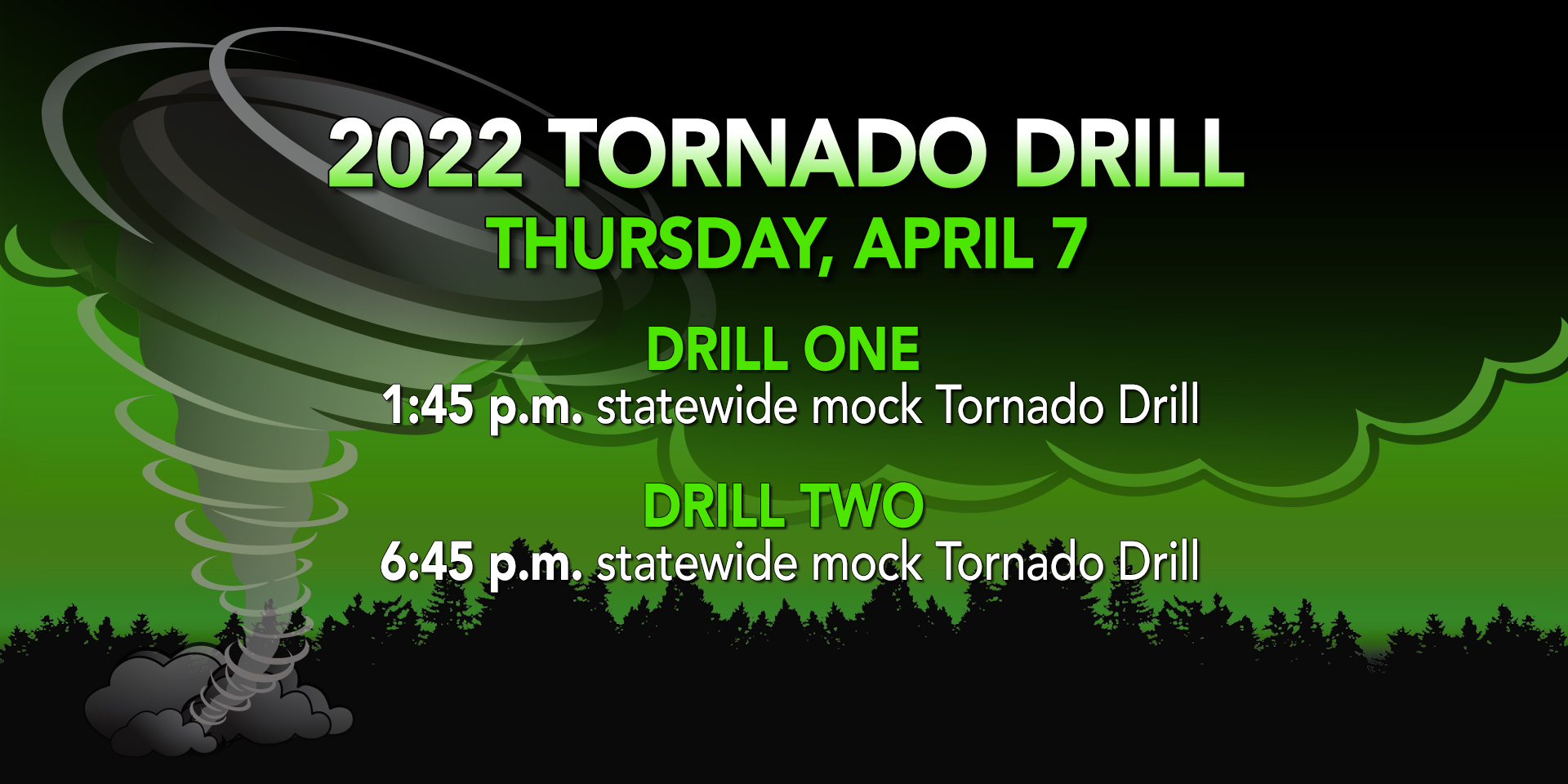 Carver County S.O. on Twitter "Today is Tornado Drill Day. County