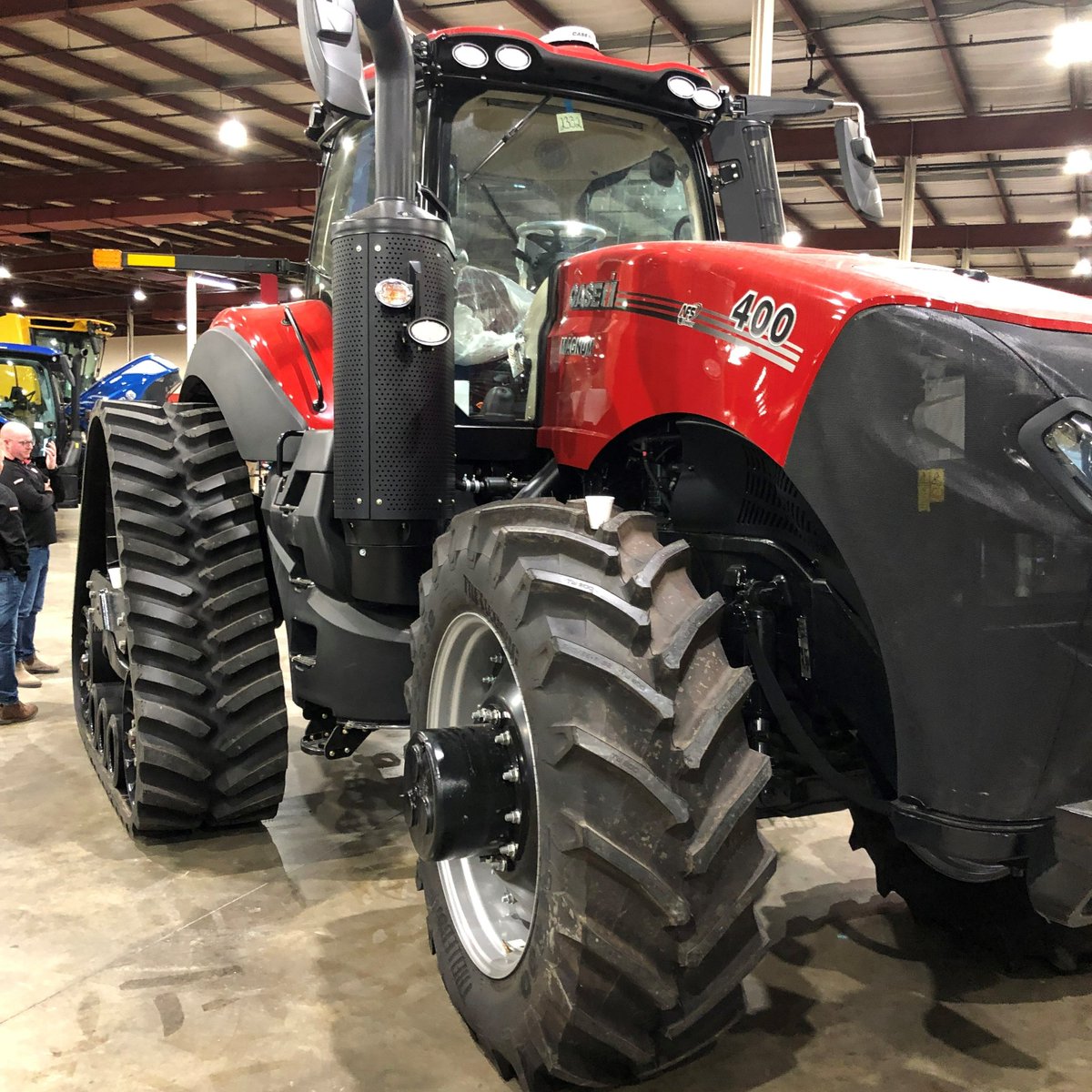 RockyWinkler's tweet photo. New Case IH AFS Connect tractors, combines and sprayers are about to hit the field. Which one would you choose?  #caseih #afsconnect #combine #quadtrac #rowtrac #sprayer #rockywinkler https://t.co/EmV6ZfbYnE