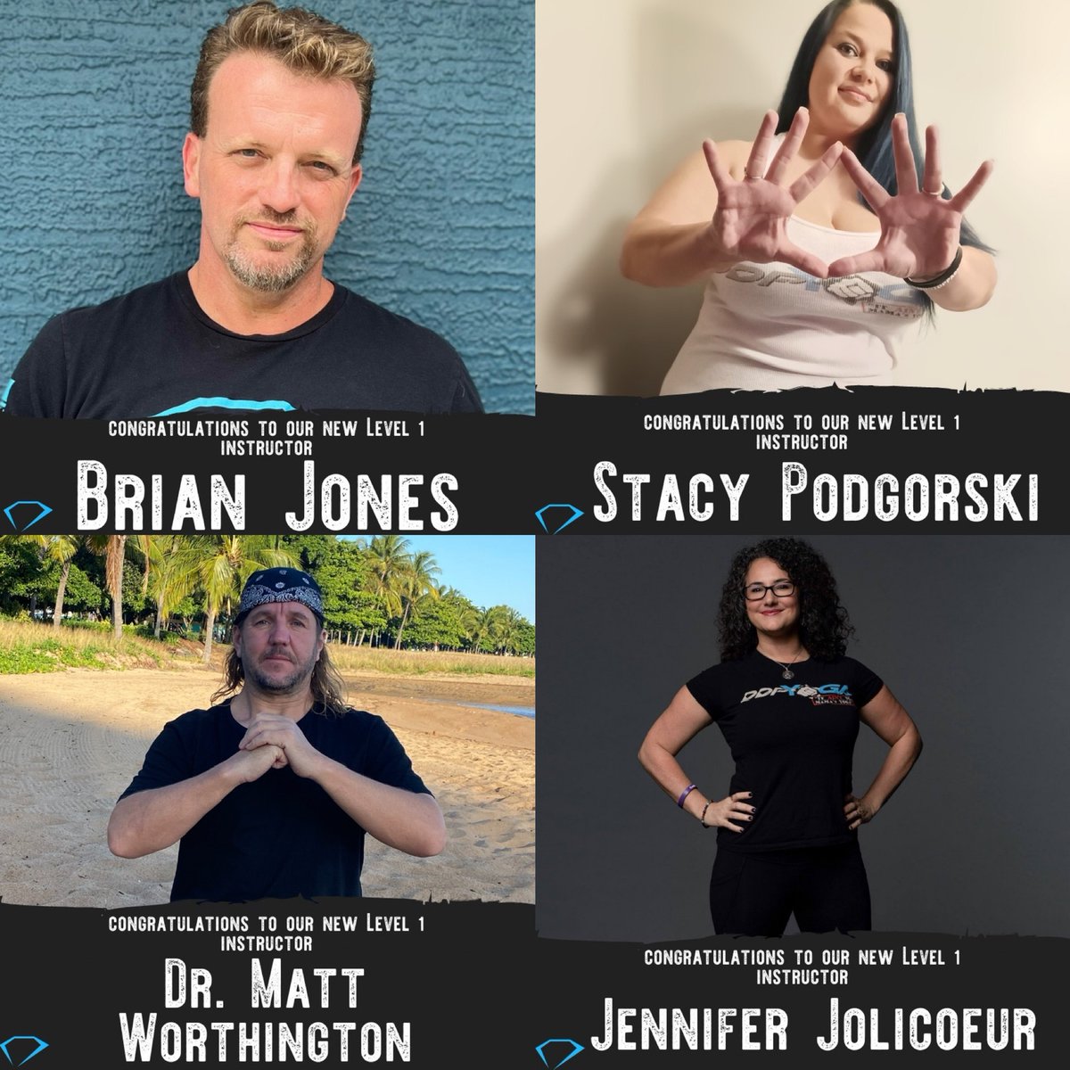 DDPYoga's tweet photo. We are proud to present our Newest DDPY Certified Instructors! Let's CONGRATULATE the DDPY Class of Spring 2022!
π π₯ π
Who's next? It could be YOU! Apply for 2023 Enrollment: https://t.co/Oin0I6LJOK
#GetCertified #DDPYworks #TeachDDPY #Fitness #graduation #payitforward https://t.co/XkWDMsU4zV