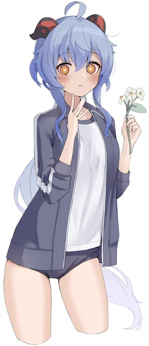 ジャージな甘雨さん 
